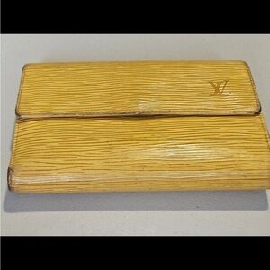 Louis Vuitton Yellow Wallet